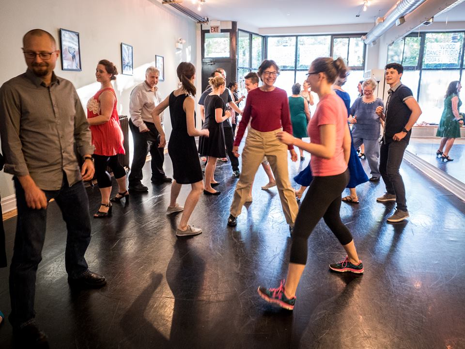 Students at Social Dance Class